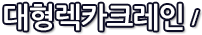 대형렉카크레인,